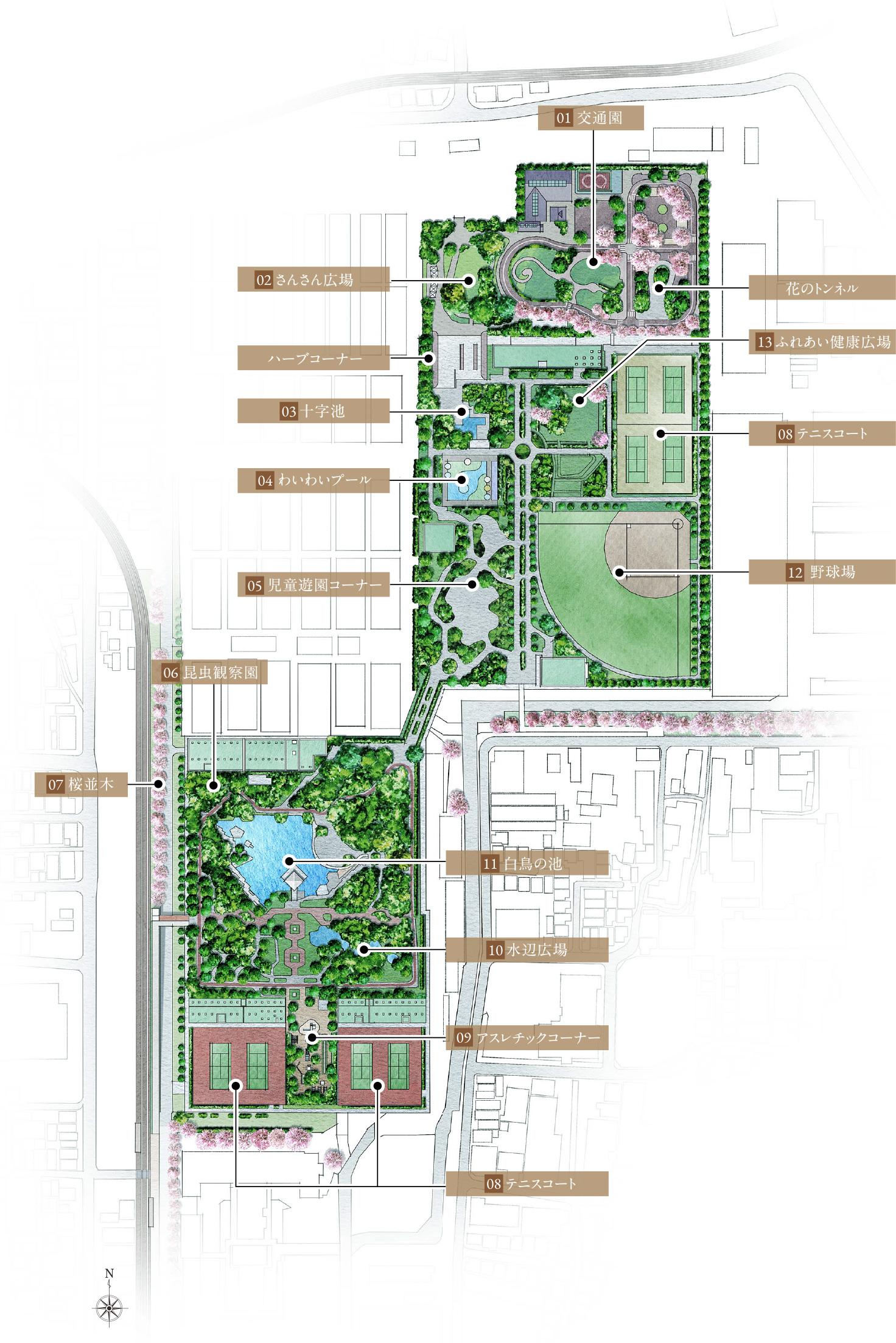 荒川自然公園概念イラスト※2
