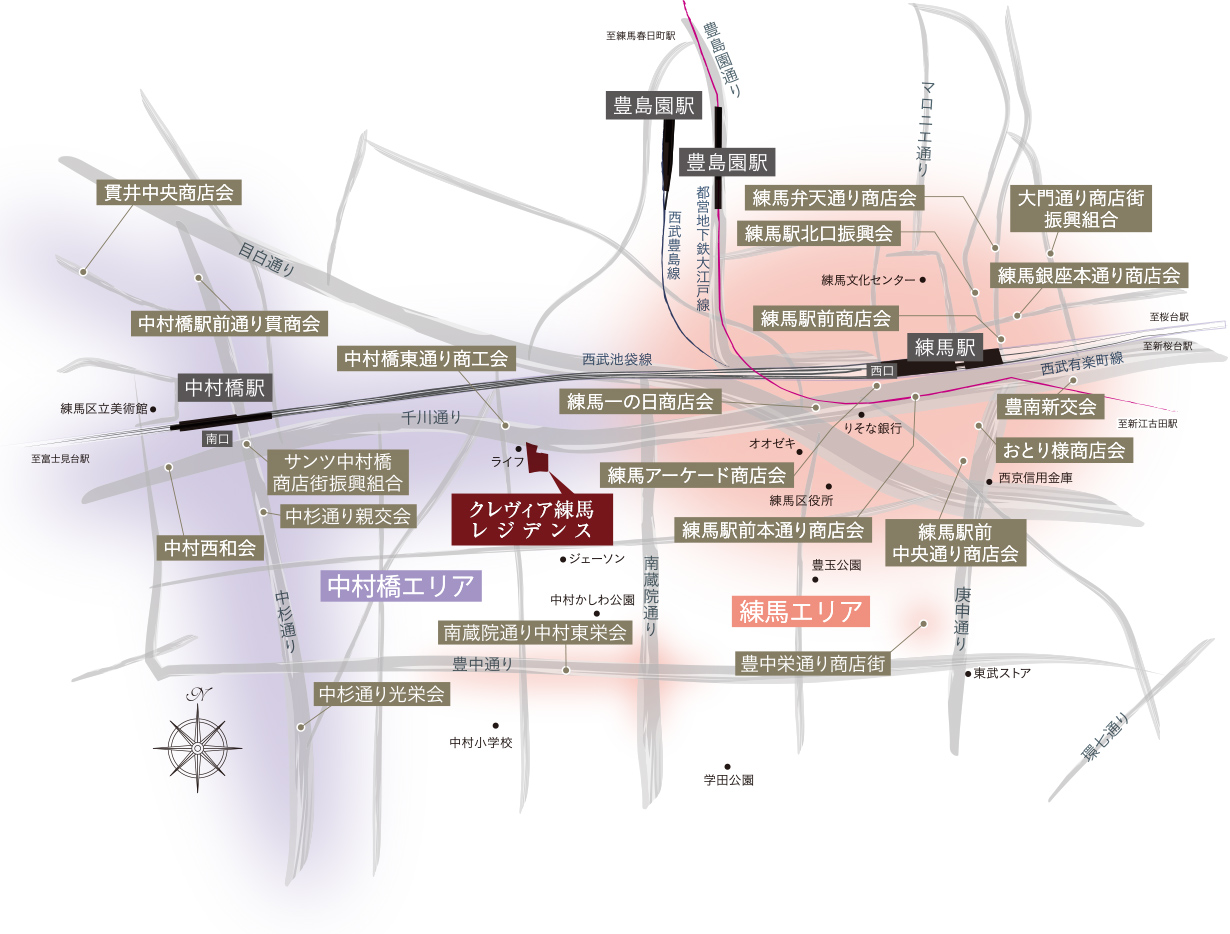商店街概念図