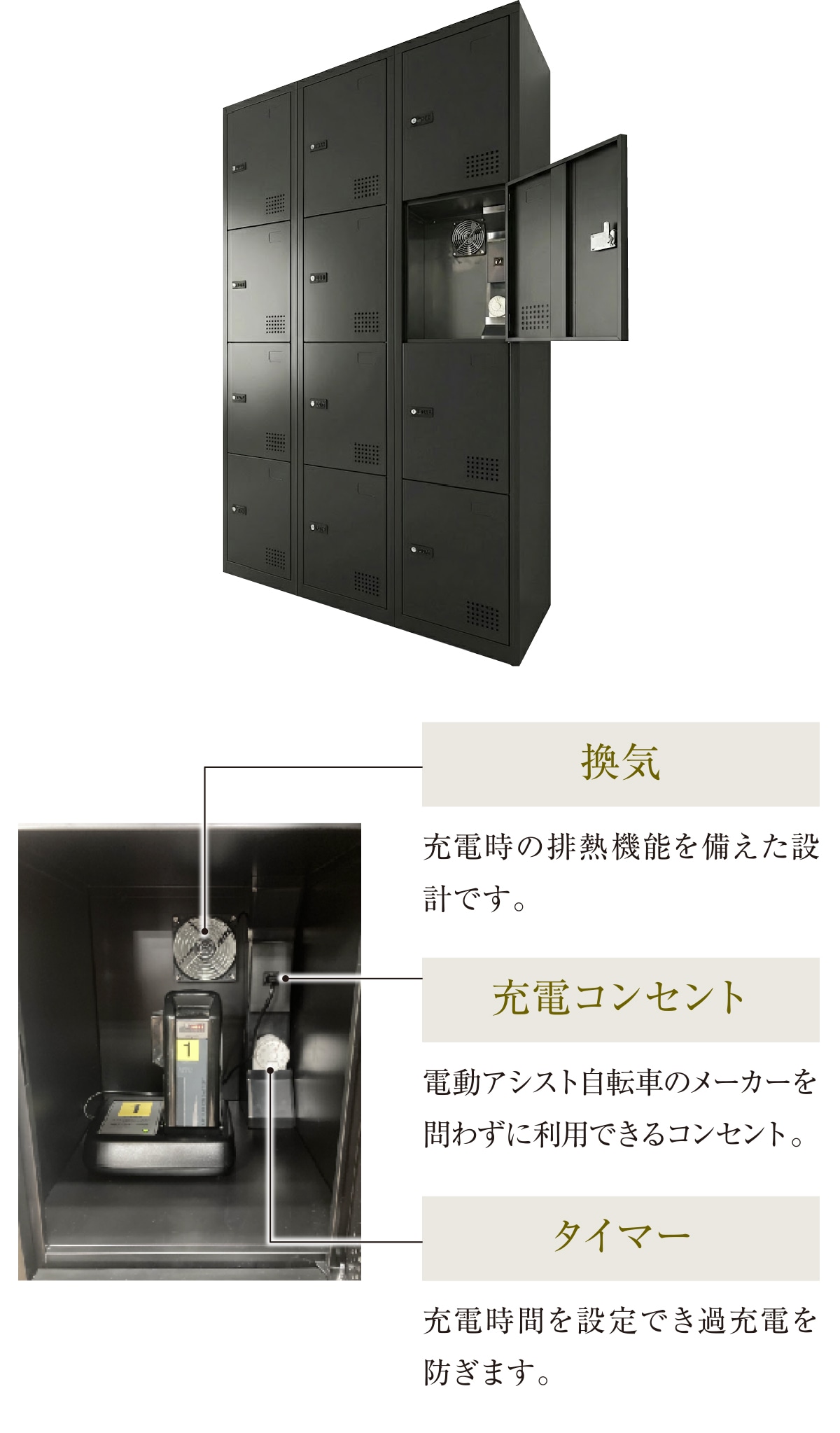 チャージングロッカー